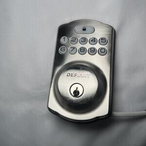 Defiant Single Cylinder Electronic Keypad Replacement Part Satin Nickel‎ Finish